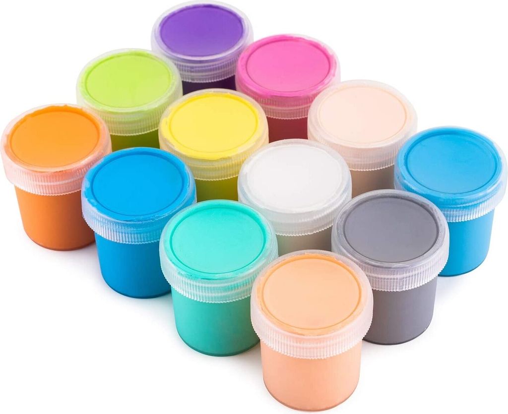 Creative Deco Pastelové Prstové Barvy Netoxické Plakátové Obrázek produktu 4