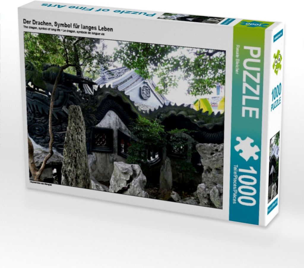 Calvendo Der Drachen, Symbol für langes Leben 1000 Teile Puzzle quer 640x480mm, Bleicher Renate; 7301988