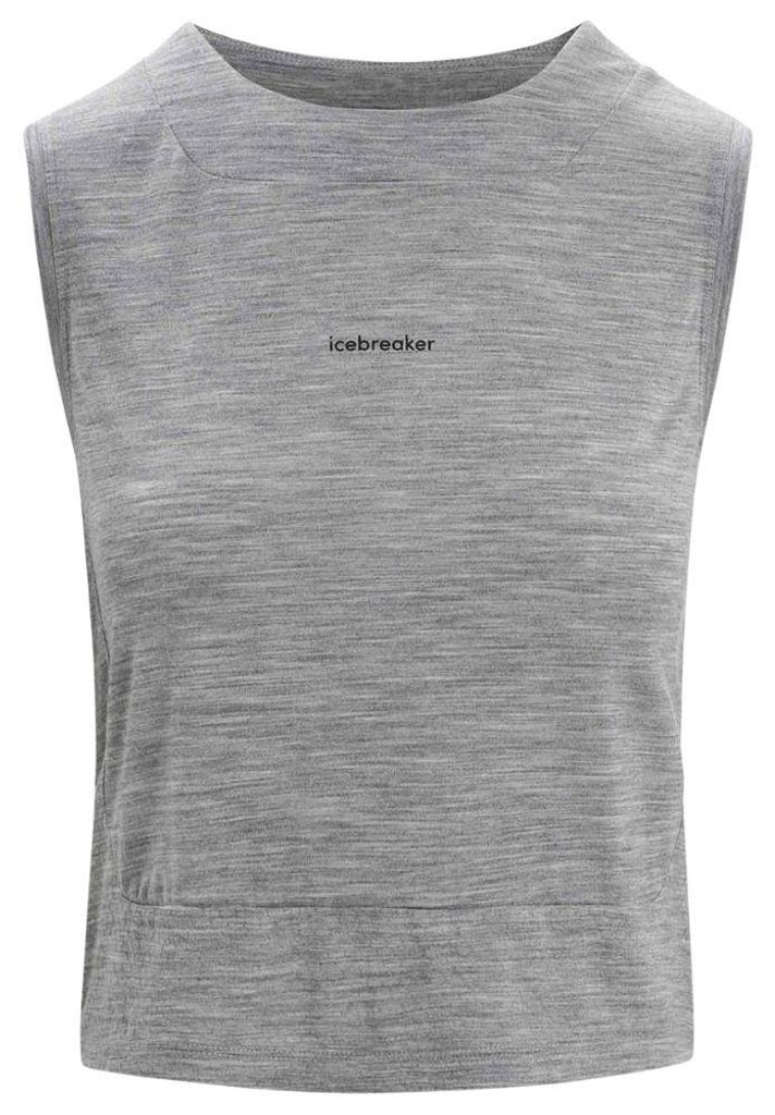 Icebreaker Merino Zoneknit Tanktop Metro hthr Damen Grau, Produktbild 