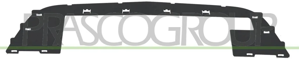 Cadre de Grille de Radiateur en ABS Noir pour Opel Corsa D 2006-2014
