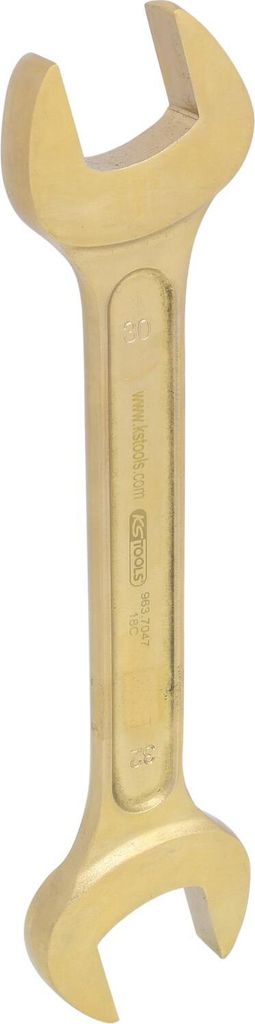 KS Tools BRONZEplus Doppel-Maulschlüssel 30x32 mm, 963.7047