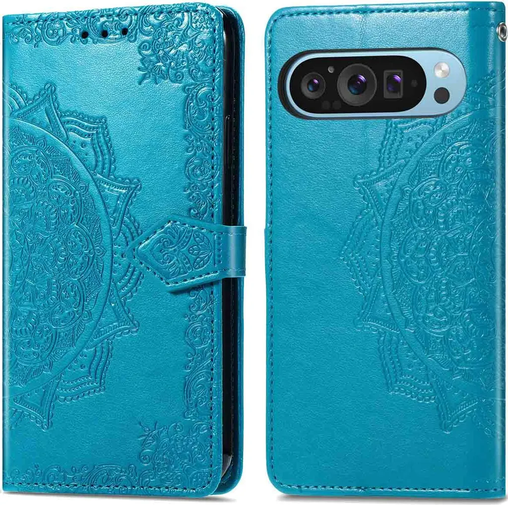 Custodia Libro Mandala Turchese imoshion - Idea Regalo Pixel 9 Pro