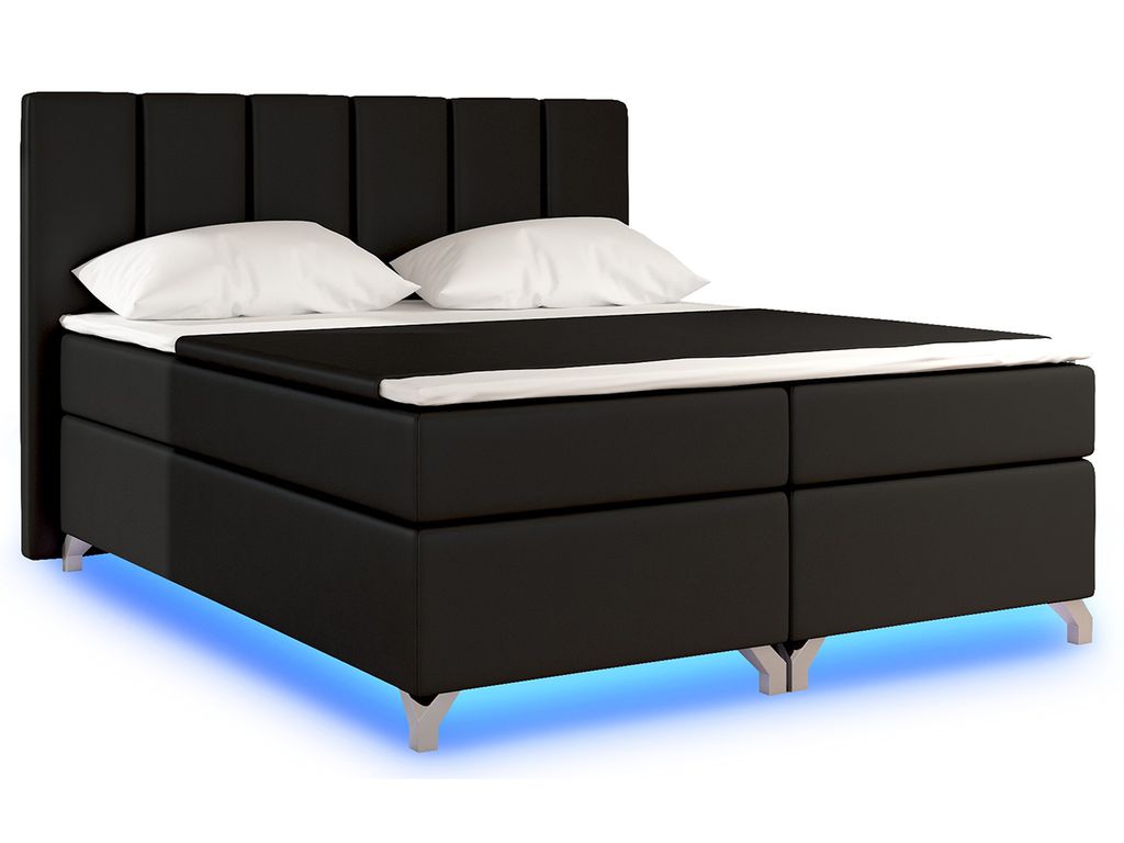 NABBI Gepolstert Doppelbett mit Stauraum Barino 180 - Produktbild 