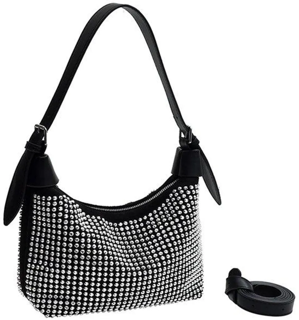 Sac pochette noire à paillettes : l'élégance compacte pour vos fêtes