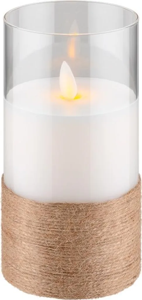 Goobay 77773: 3 Candele LED Vetro e Vera Cera - Risparmio e Durata - 7