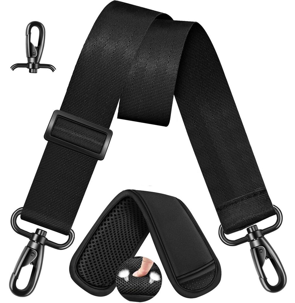 Correa para bolso - Regulable de 85 a 152 cm - 4 cm de Imagen del producto 