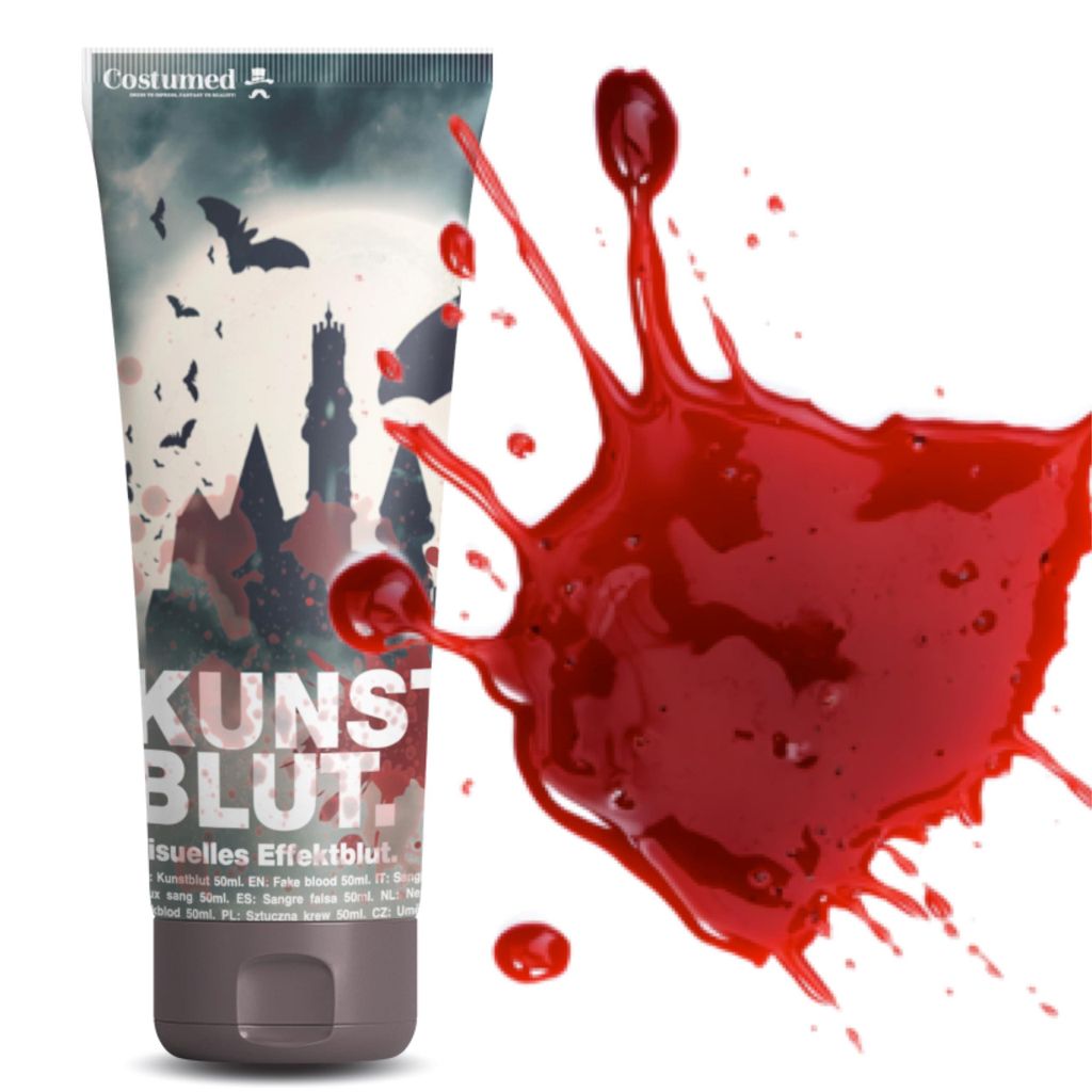 50 ml Fake Blood - Blut - täuschend echt & abwaschbar - Produktbild 