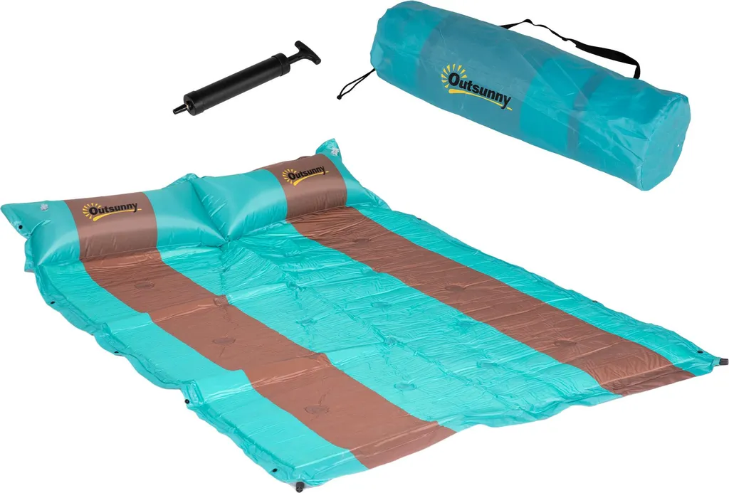 Matelas gonflable 2 personnes pour randonnée et voyage en plein air