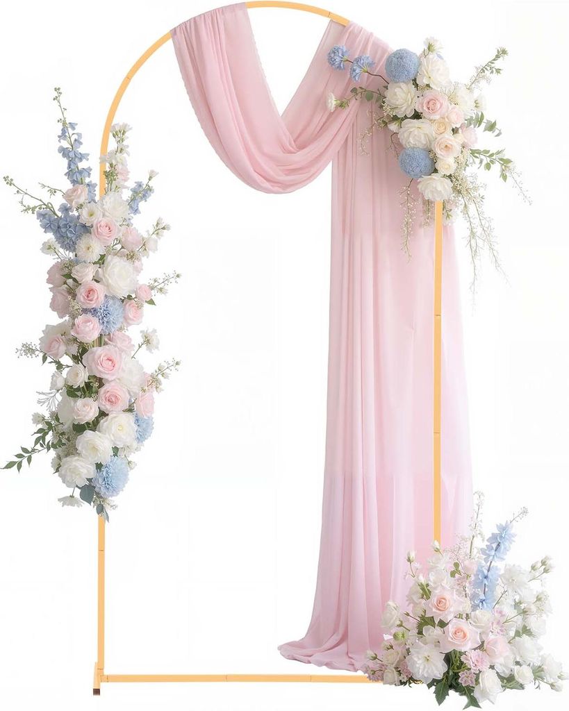 Arco nuziale VEVOR, 2 x 1 m, supporto per sfondo, 1 set di Immagine del prodotto 