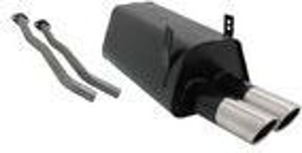 Novus Sportendschalldämpfer für BMW E36 Touring (3/B) 2 x 76mm SR-Design