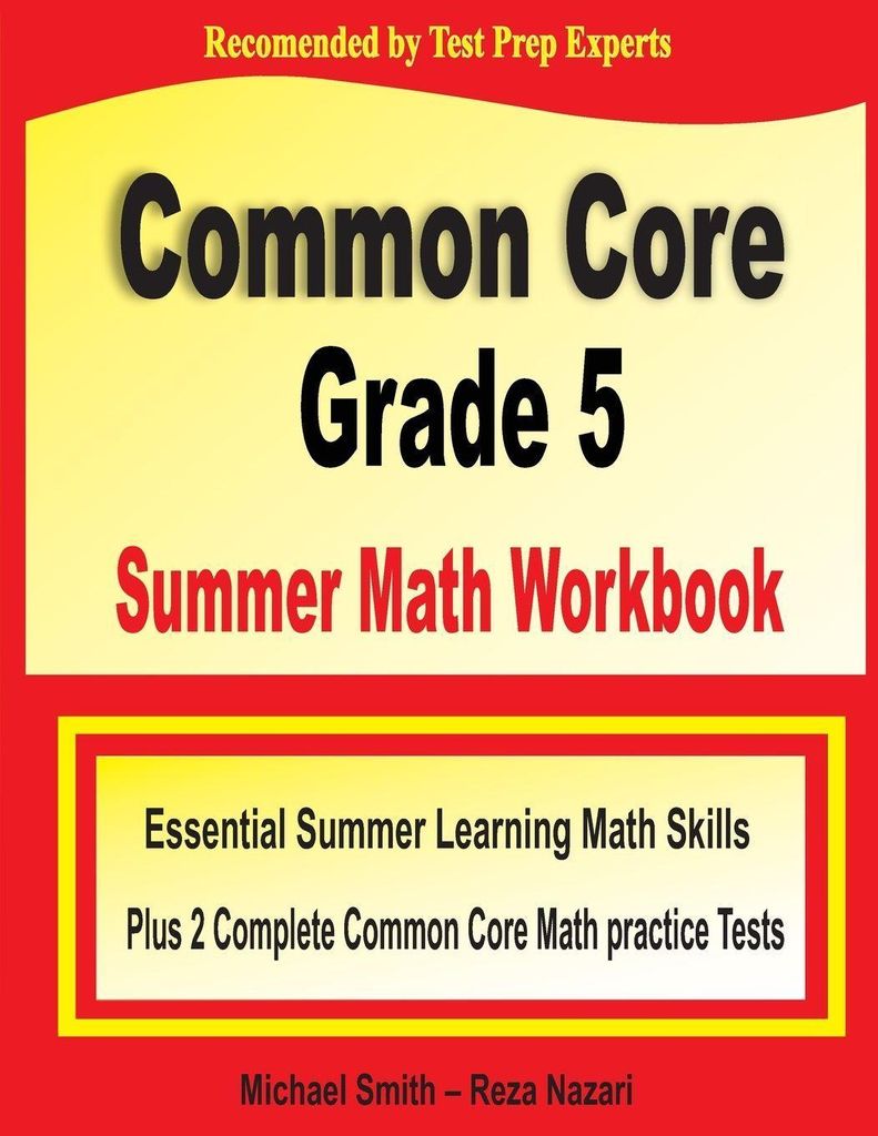 Common Core Grade 5 Summer Math Workbook Produktbild 