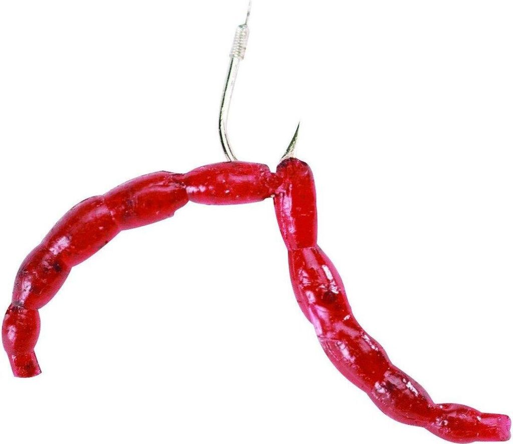 Berkley Soft Baits PowerBait Maxi Blood Worms (Zuckmückenlarven) Ausführung: Zuckmückenlarve