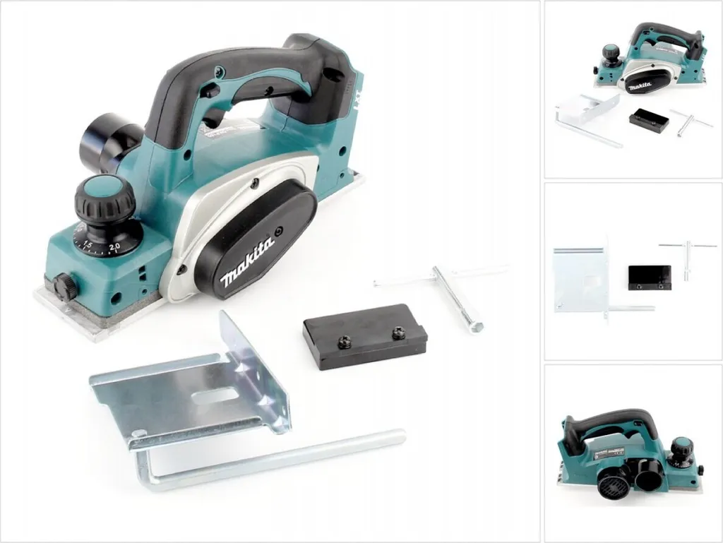 Rabot électrique sans fil 18V Makita BKP180Z pour menuiserie et charpente