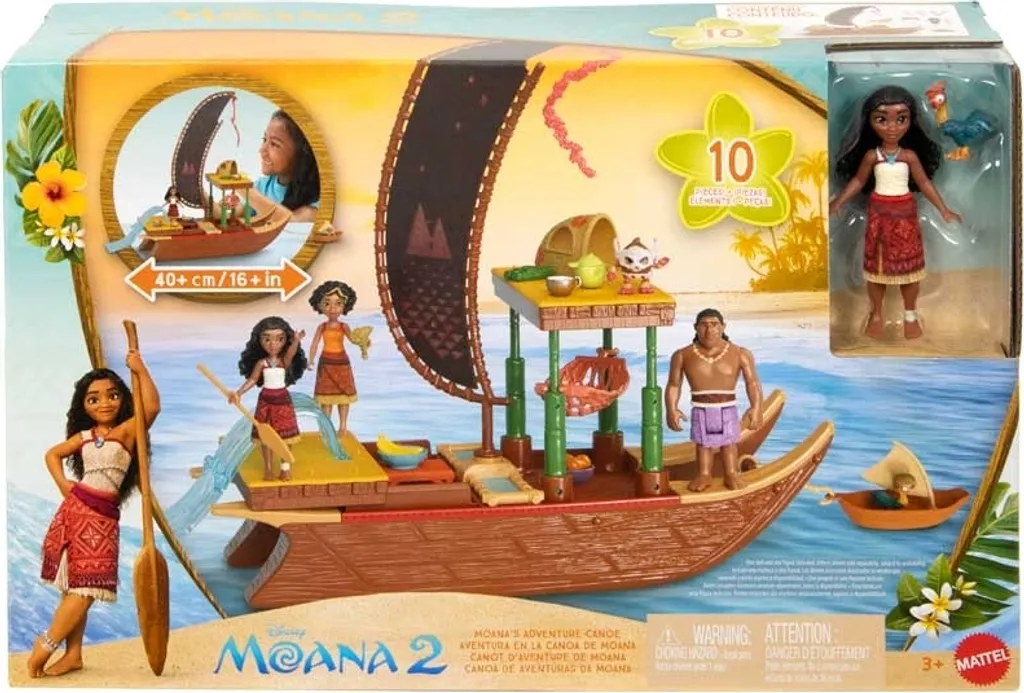 Bateau Moana 2 Transformateur : Fini l'Ennui avec ce Jouet 2-en-1
