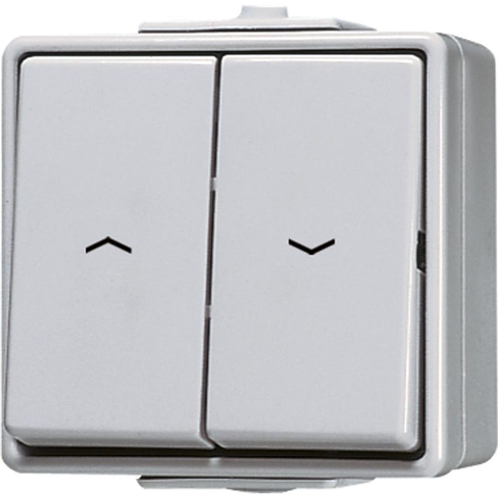 Jung 639VW Jalousie-Wippschalter 10 AX 250 V