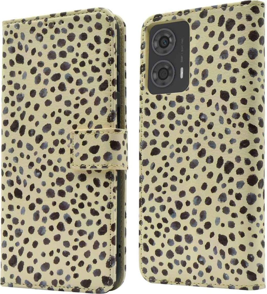 Motorola Moto G24 Power Hülle - Kunstleder - imoshion Klapphülle - Bunt