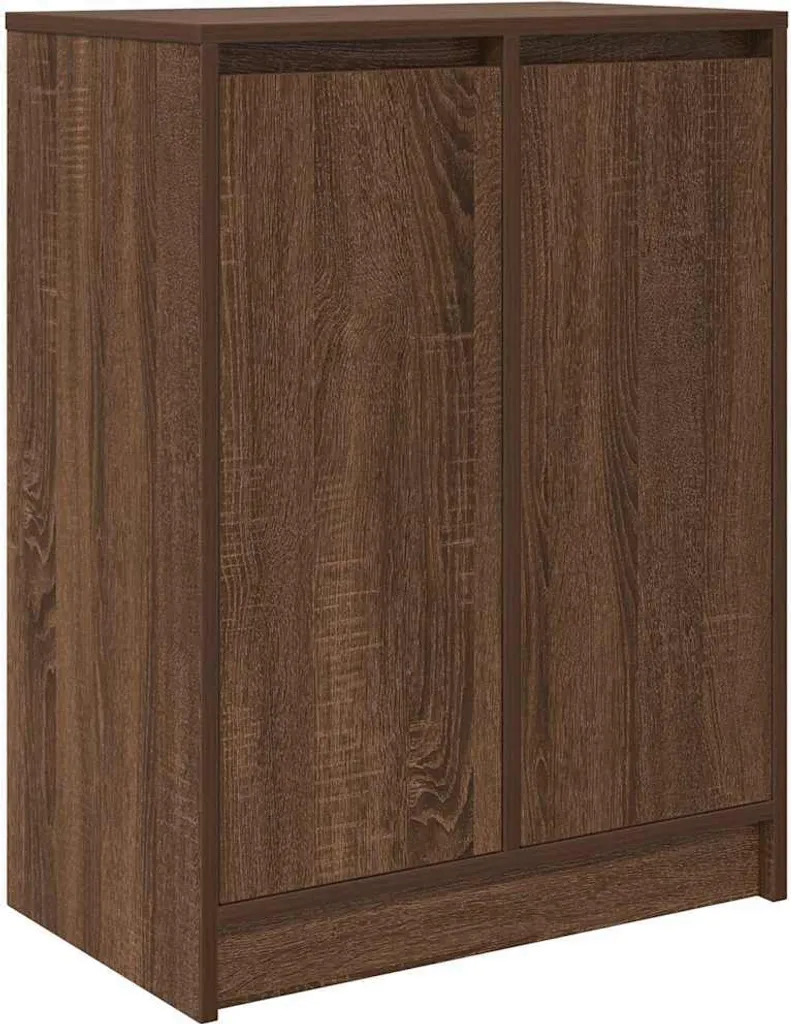 Scarpiera Salvaspazio Rovere Marrone 57cm - Mobile Legno Design Moderno