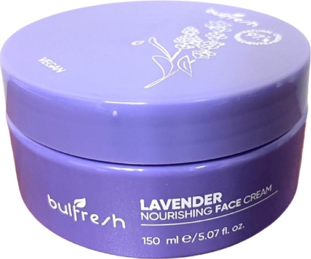 Bulfresh - Lavendel Gesichts Creme Botanisch Vegan 150 ml