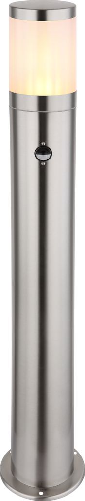 Globo Lighting Außenleuchte Edelstahl silber glänzend, 1x E27