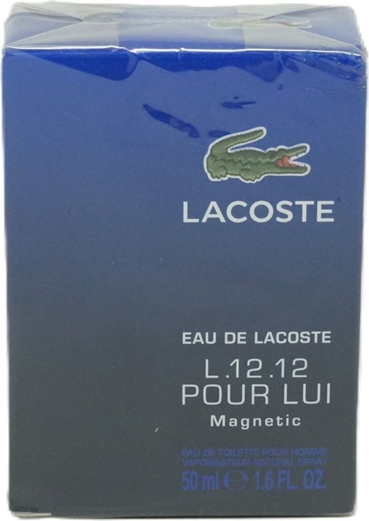 Lacoste L.12.12 Magnetic Pour Homme Eau de Toilette 50 ml Produktbild 