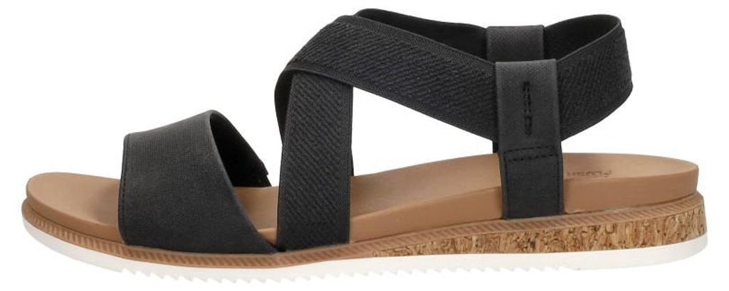 Skechers Bobs Desert Kiss Low  Sandalen Plat - Zwart - Maat Image du produit 