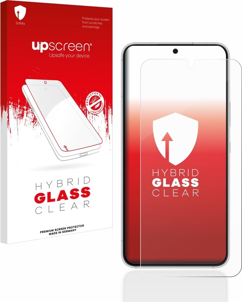 upscreen Schutzglas für Samsung Galaxy S22 5G Schutzfolie Panzer Folie Glas Display Schutz klar