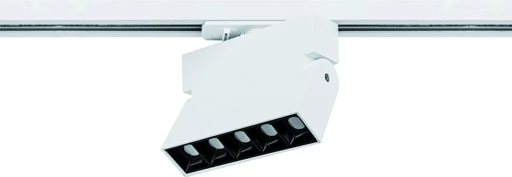 Spot sur rail LED 9W PROFILE FOCUS noir pour éclairage d'intérieur
