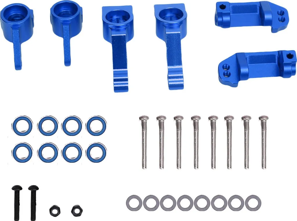 Kit Anti-Casse Traxxas Slash 2WD Bleu - Solution de réparation fiable