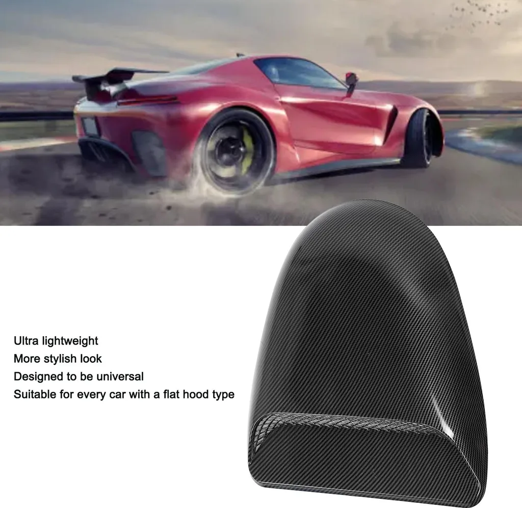 Customiser son capot sans percer : prise d'air racing autocollante