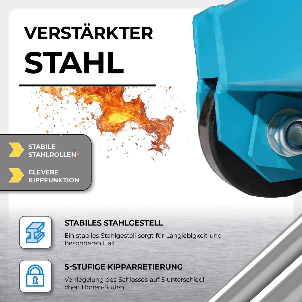 Bituxx Kipphebebühne Mobile Werkstatt Hebebühne Wagenheber Kurzhub PKW Lift bis 3000 kg 3T MS-19231