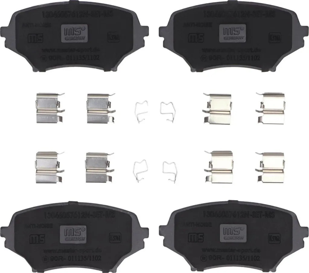 Plaquettes de frein MS 13046057612N-SET-MS pour Mazda MX-5 III NC