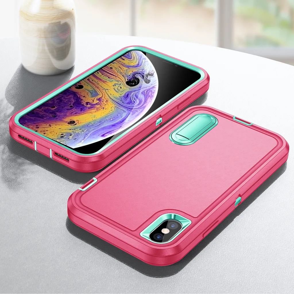 Custodia protettiva trasparente Griffin Survivor per iPhone X XS oro