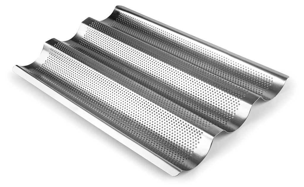 Teglia forata Ibili-Classica, acciaio inox, 38x25 cm, Immagine del prodotto 