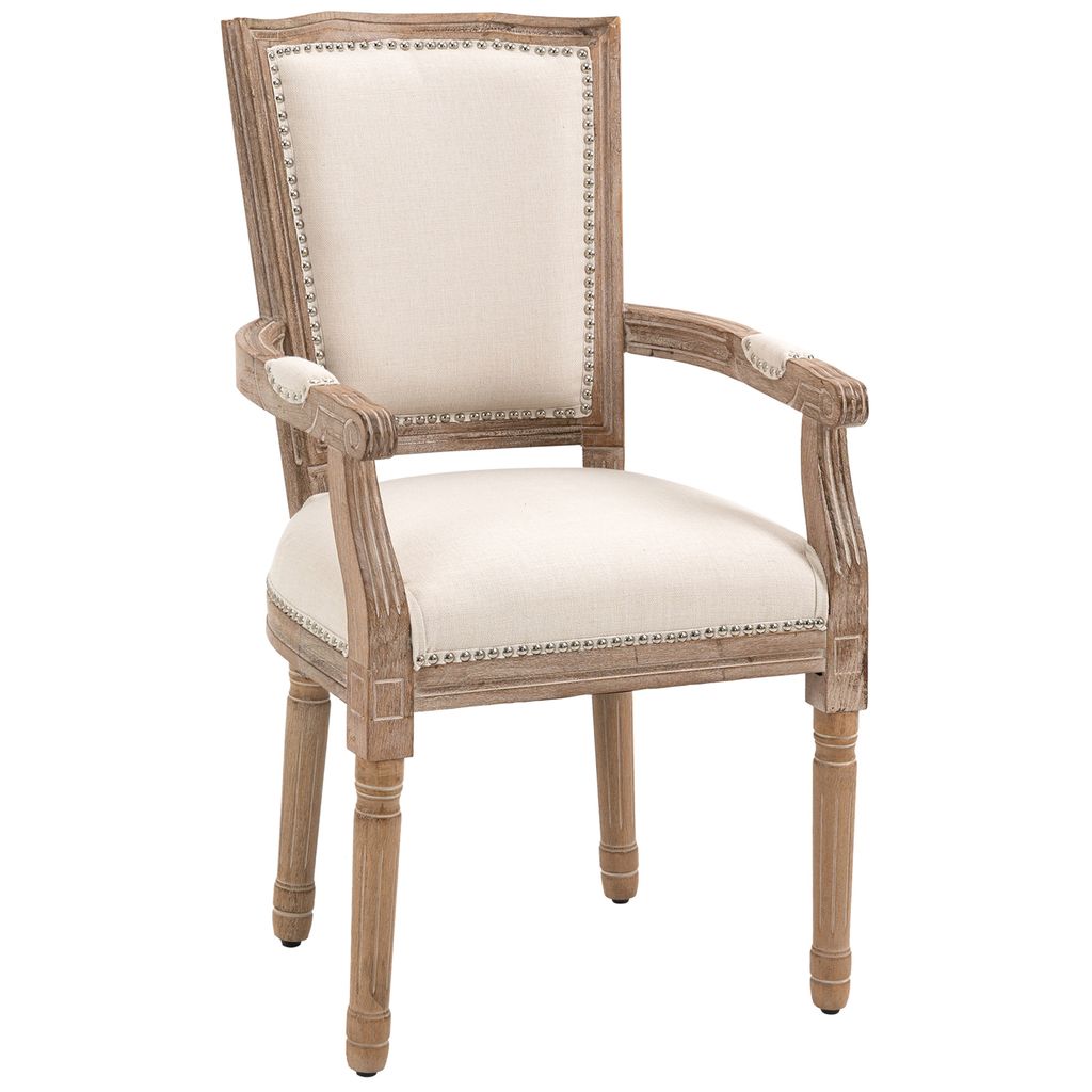 A single armchair on a white background.
