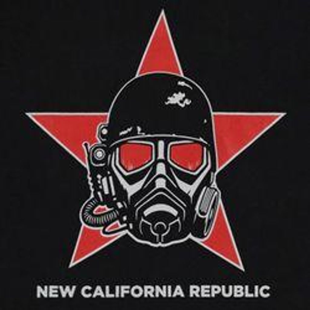 Fallout T-Shirt Uni NCR schwarz Bethesda, Fan-Merch, Gaming 100% Baumwolle XL