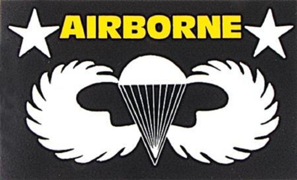 PVC-Aufkleber - AIRBONE - 303143 - Gr. ca. 12,5 x 8 cm