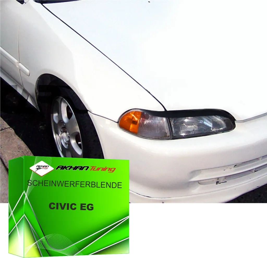 Accessoire Tuning Civic V 1991-1995 : Enjoliveur Phares Mauvais Œil