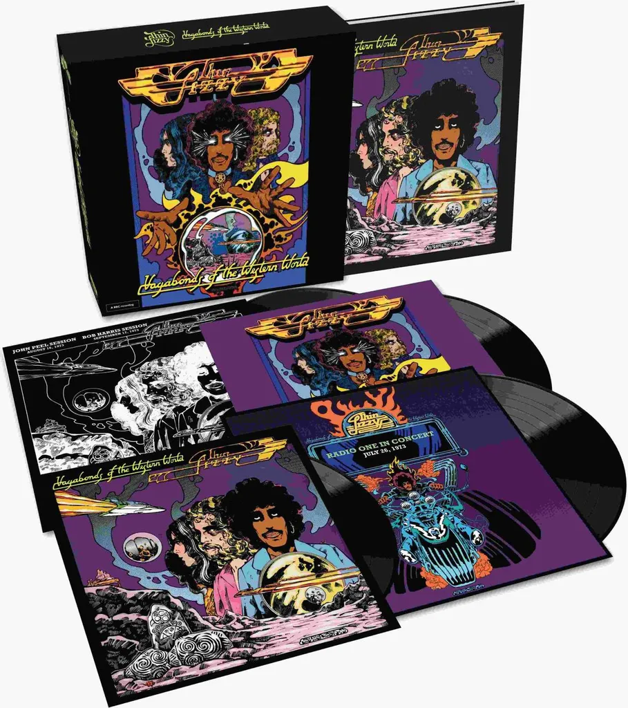 Thin Lizzy Vagabonds Of The Western World Coffret Limité avec Titres Rares