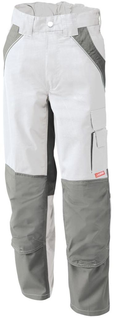 Planam Bundhose Plaline Gr. 58 reinweiß/zink