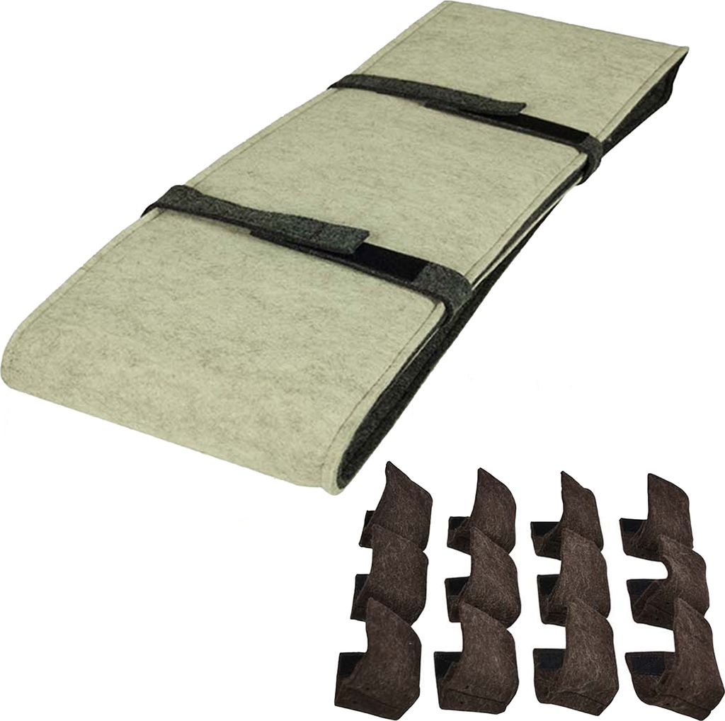 Bierbankauflage + Bodenschoner für Bierzeltgarnitur 220cm x Produktbild 