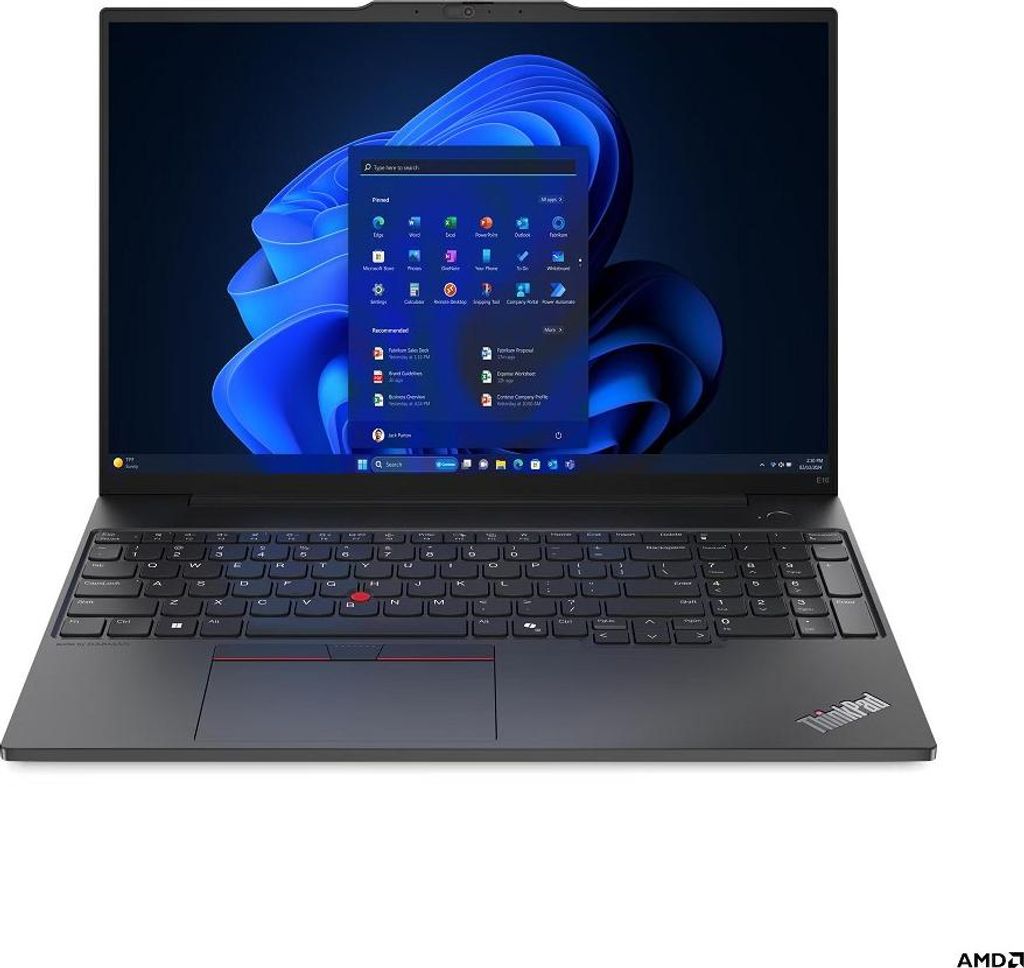 Lenovo TP E16 - Notebook da 16" - 4,55 GHz 40,6 cm Immagine del prodotto 