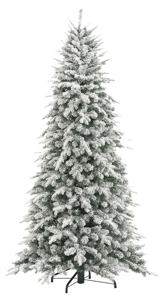 Sapin de Noël Artificiel Blanc Enneigé Artik 210 cm pour Grand Salon
