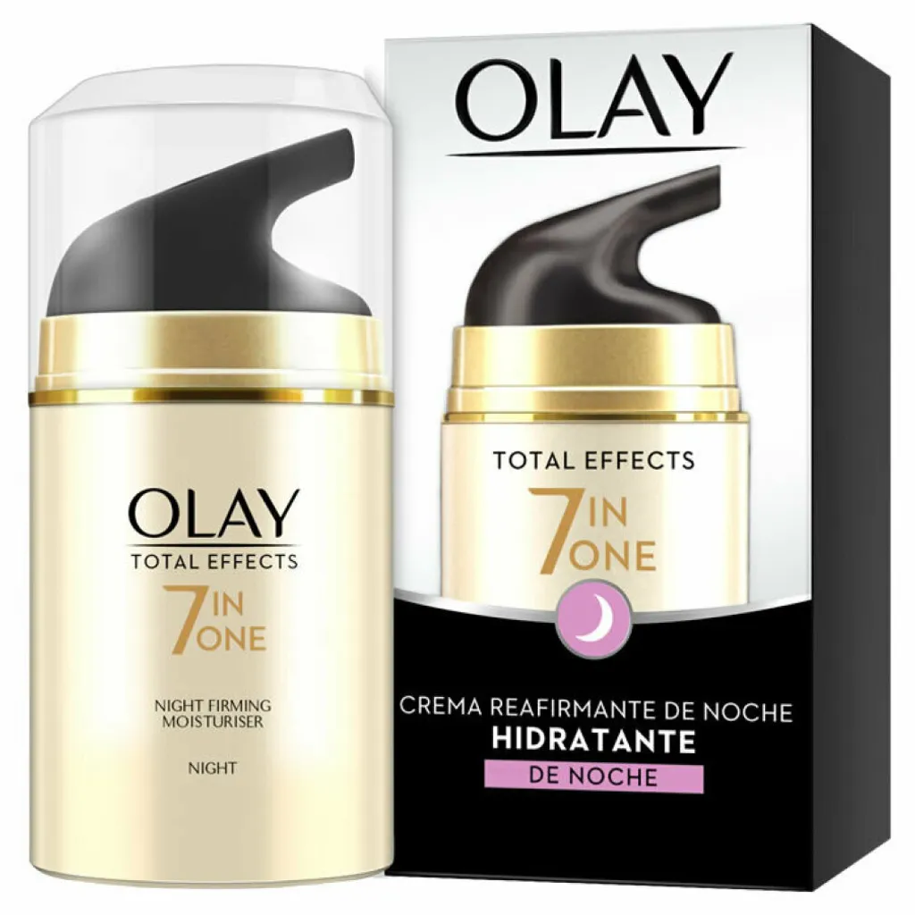 Soin de Nuit Olay Total Effects 7 en 1 Riche en Vitamines et Hydratant