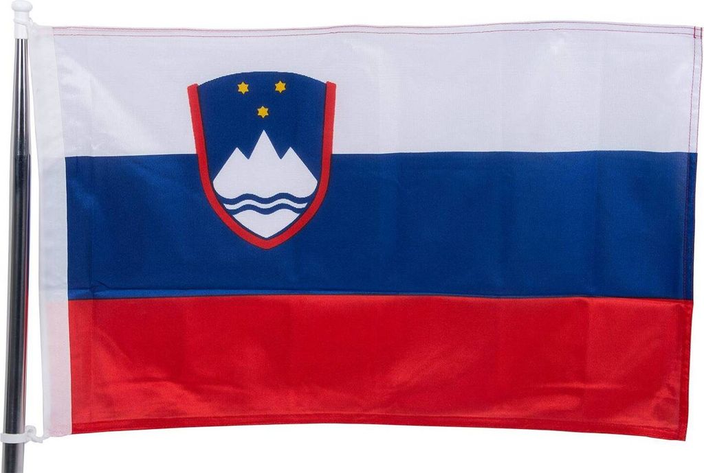 Flagge Slowenien 20 x 30 cm Polyester uv-beständig & robust