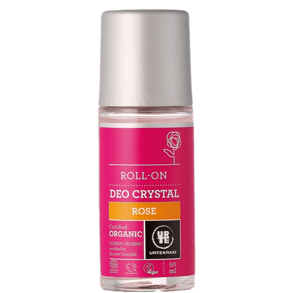 URTEKRAM ROSE Alaun Roll-on Deodorant