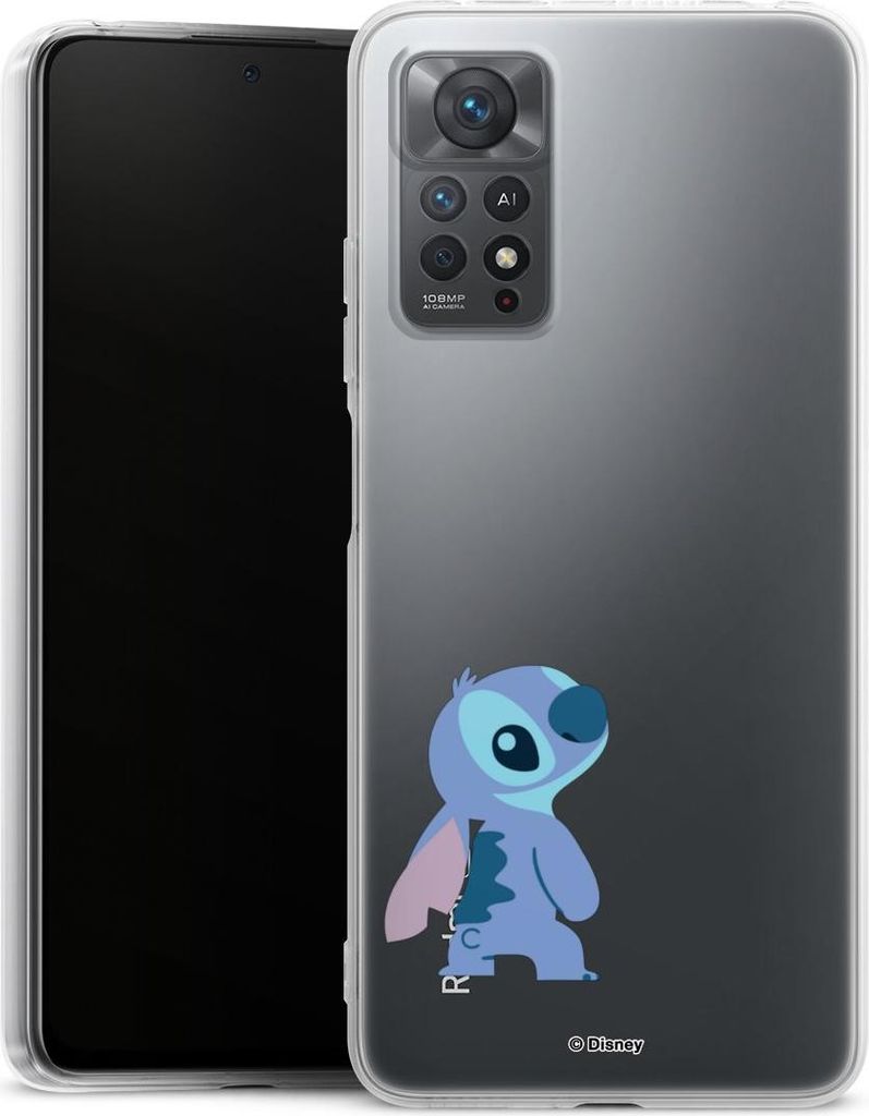 DeinDesign Handyhülle für Xiaomi Redmi Note 11 Pro 5G Silikon Hülle Case Smartphone Schutzhülle Disney Fanartikel Lilo & Stitch
