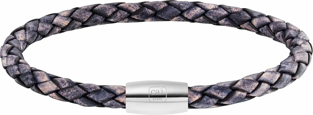 Bracciale Uomo Artigianale in Cuoio e Argento | Eccellenza Made in Italy
