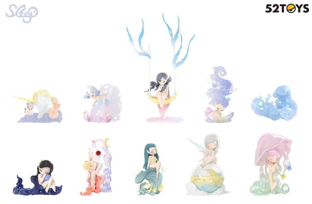 Figurines Dreamland Elves 7 cm - Design Onirique et Finition Premium
