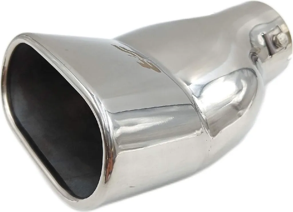 Embout silencieux universel pour voiture TRX62 inox finition sport rect