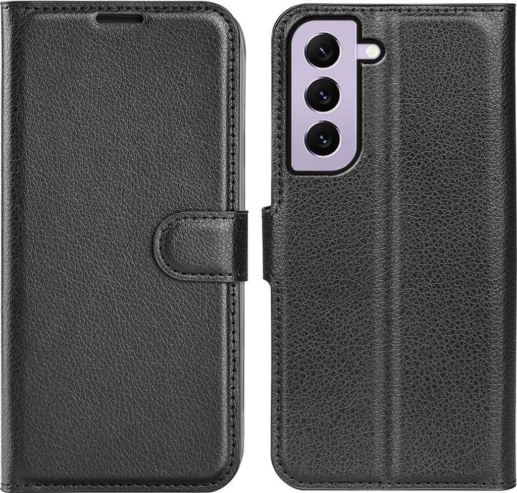 Samsung Galaxy S23 Hülle - Coverup Klapphülle - Schwarz